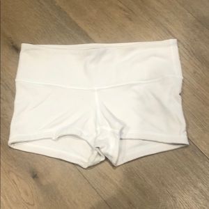 Lululemon white spandex